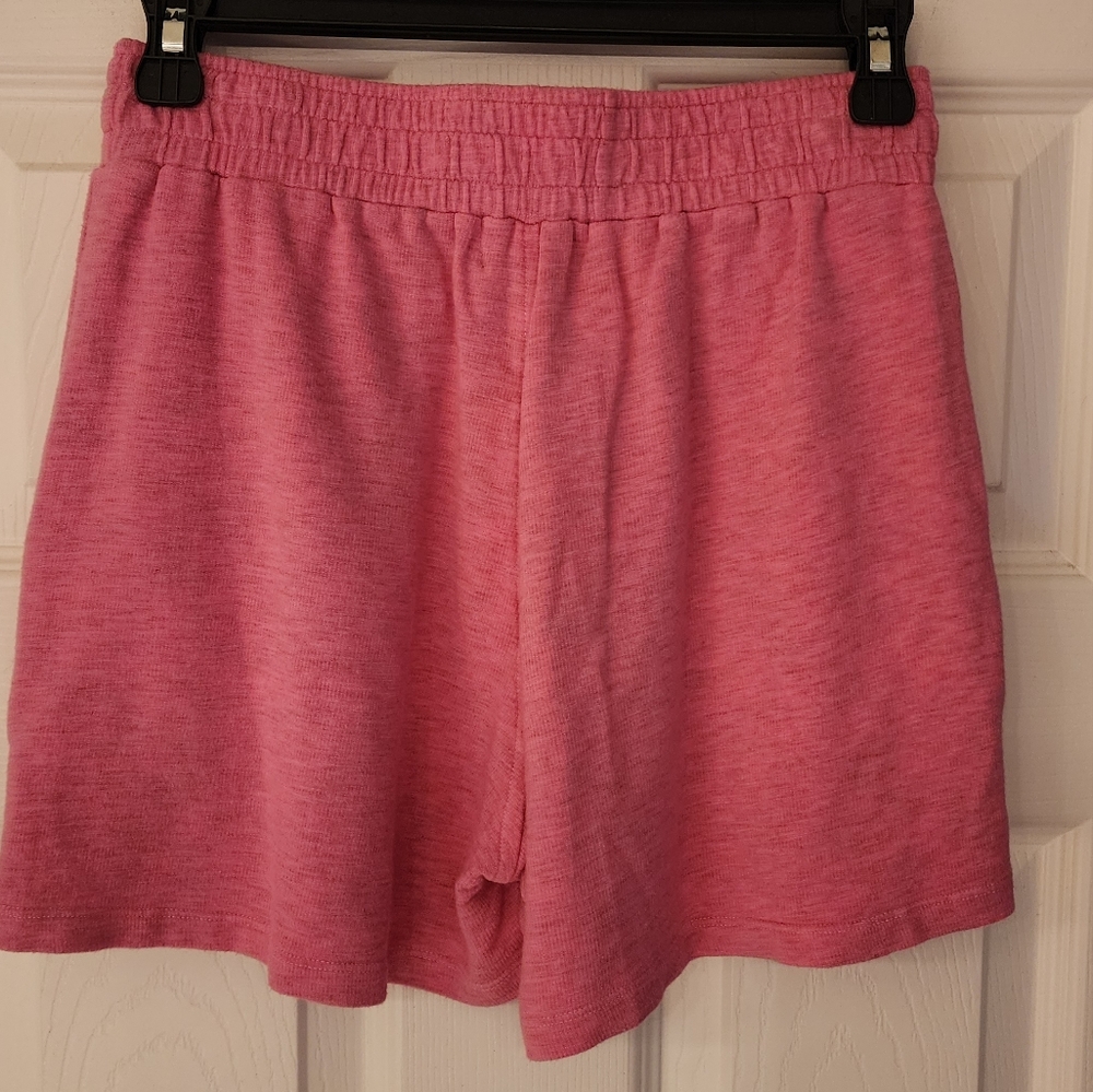 MONROW Women's Ex-Boyfriend Short In Heather Pink Size Small - Picture 6 of 12